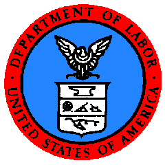 U. S. DEPARTMENT OF LABOR BUREAU Logo